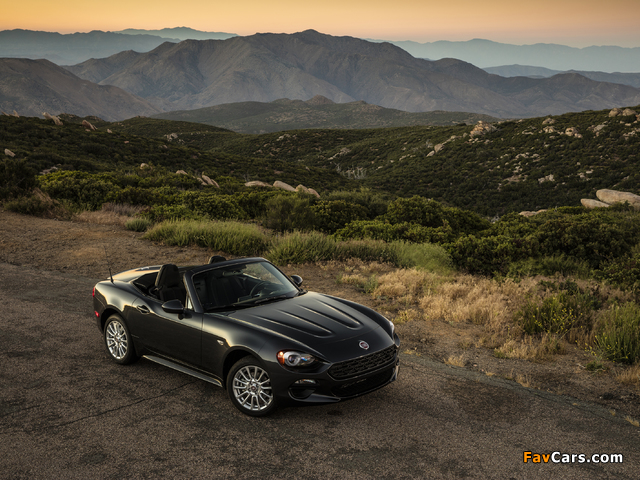 Fiat 124 Spider Classica (348) 2016 wallpapers (640 x 480)