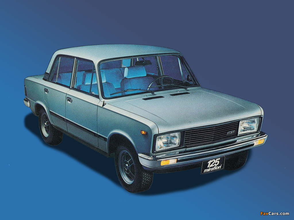Fiat 125 Mirafiori 1978–82 wallpapers (1024 x 768)
