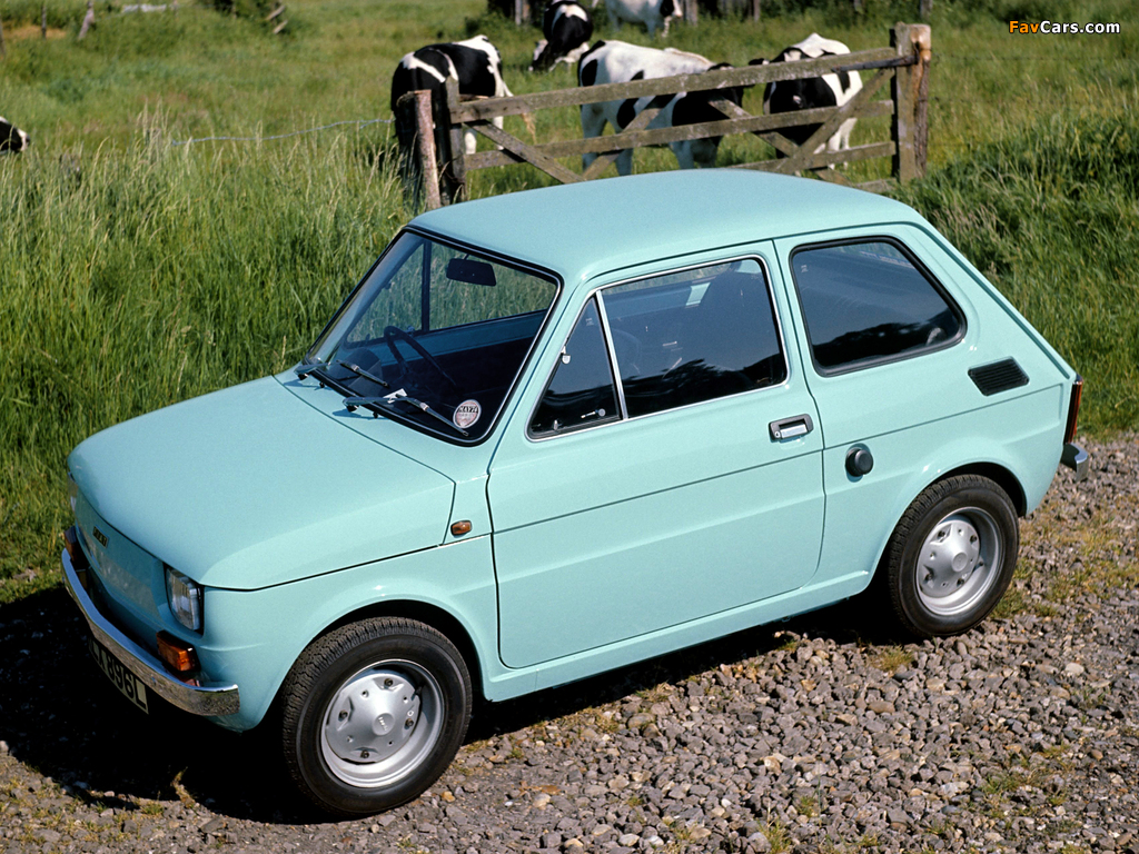 Fiat 126 UK-spec 1972–76 pictures (1024 x 768)