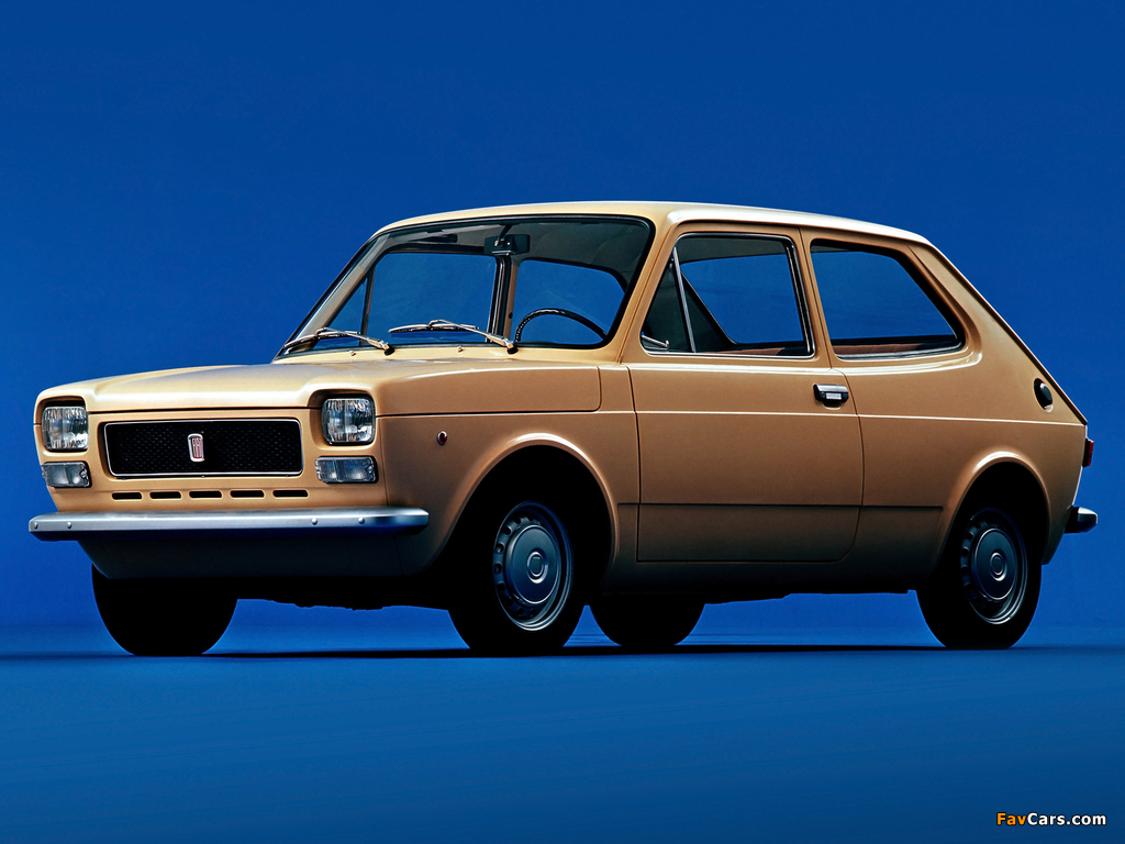Fiat 127 1971–77 wallpapers (1024 x 768)