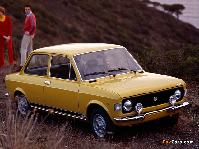 Fiat 128 Rally 1971–72 wallpapers (640 x 480)