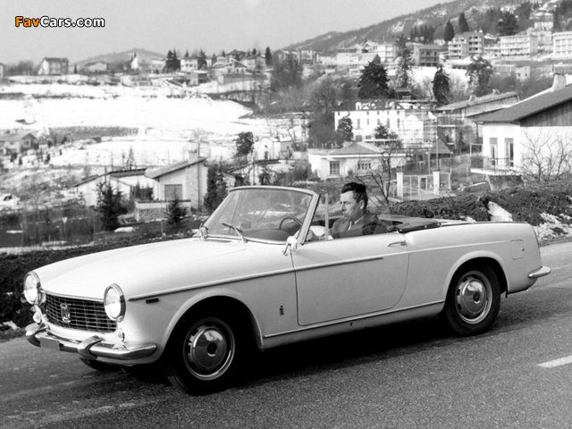 Photos of Fiat 1500 Cabriolet 1963–65 (640 x 480)