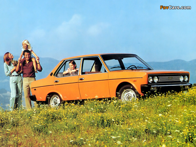 Fiat 131 Mirafiori Special 1974–78 wallpapers (640 x 480)