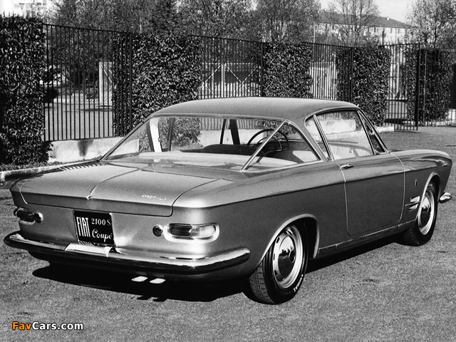 Fiat 2100 S Coupe Prototipo 1960 wallpapers (640 x 480)