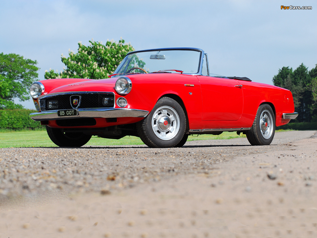 Abarth Fiat 2200 Spider 1960–61 wallpapers (1024 x 768)