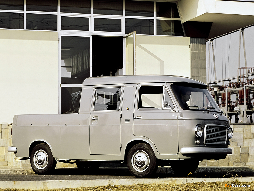 Fiat 238 Double Cab Pickup 1968–78 images (1024 x 768)
