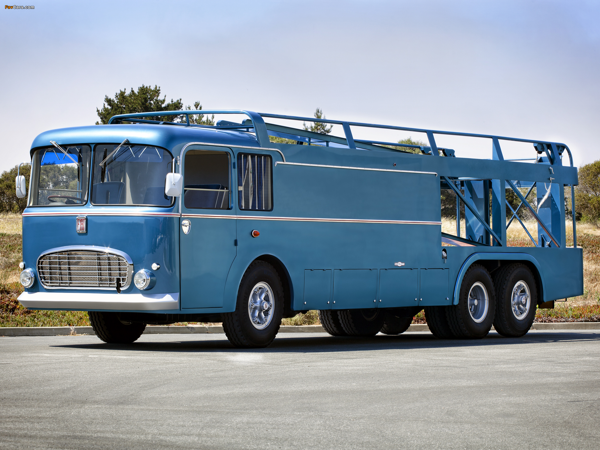 Fiat 306/2 Bartoletti Grand Prix Transporter 1956 wallpapers (2048 x 1536)