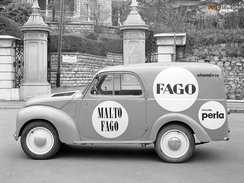 Fiat 500 C Topolino Furgoncino 1949–55 photos (800 x 600)