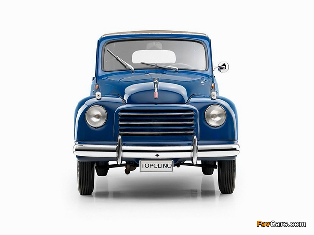 Fiat 500 C Topolino 1949–55 photos (640 x 480)
