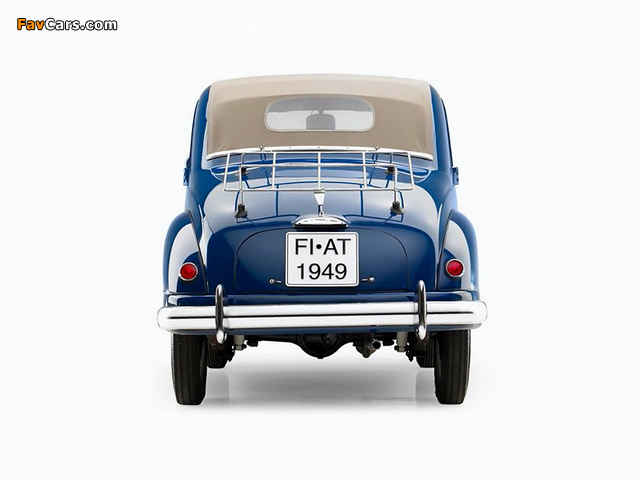 Fiat 500 C Topolino 1949–55 pictures (640 x 480)