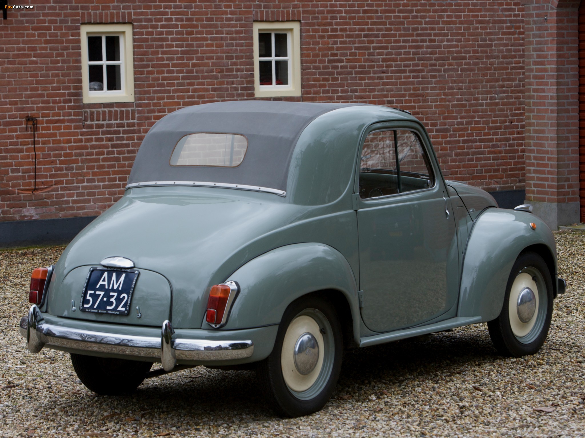 Fiat 500 C Topolino 1949–55 wallpapers (2048 x 1536)