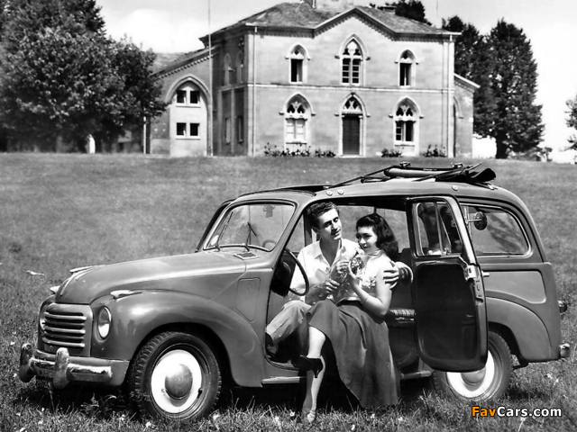 Fiat 500 C Topolino Belvedere 1951–55 wallpapers (640 x 480)
