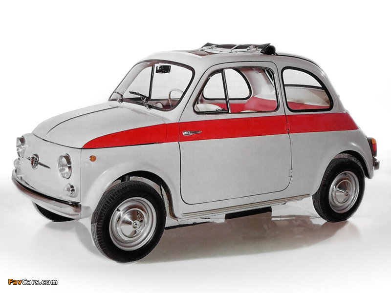 Fiat Nuova 500 Sport Tetto Apribile (110) 1958–60 wallpapers (800 x 600)