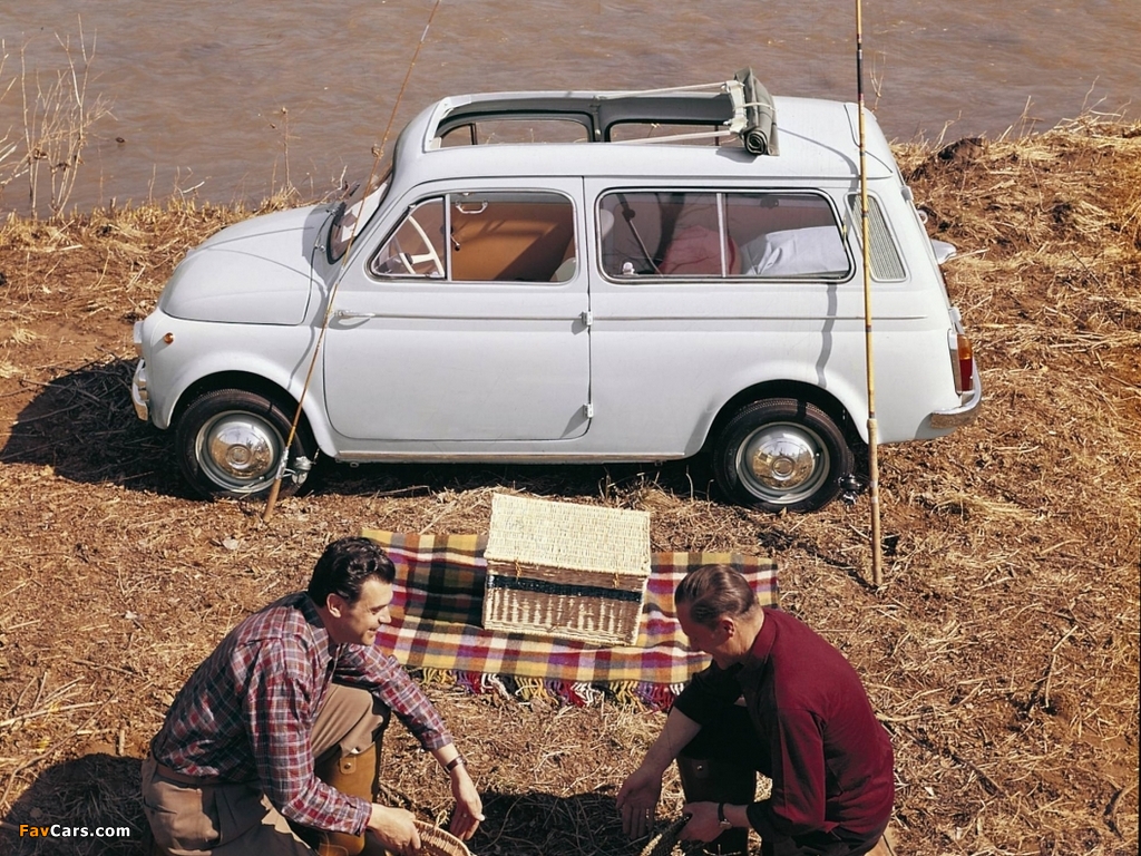 Fiat 500 Giardiniera (120) 1960–67 photos (1024 x 768)