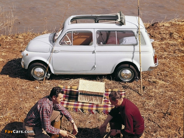 Fiat 500 Giardiniera (120) 1960–67 photos (640 x 480)