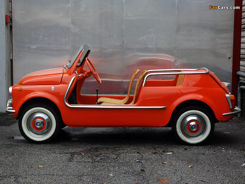 Fiat 500 D Jolly (110) 1960–65 wallpapers (800 x 600)