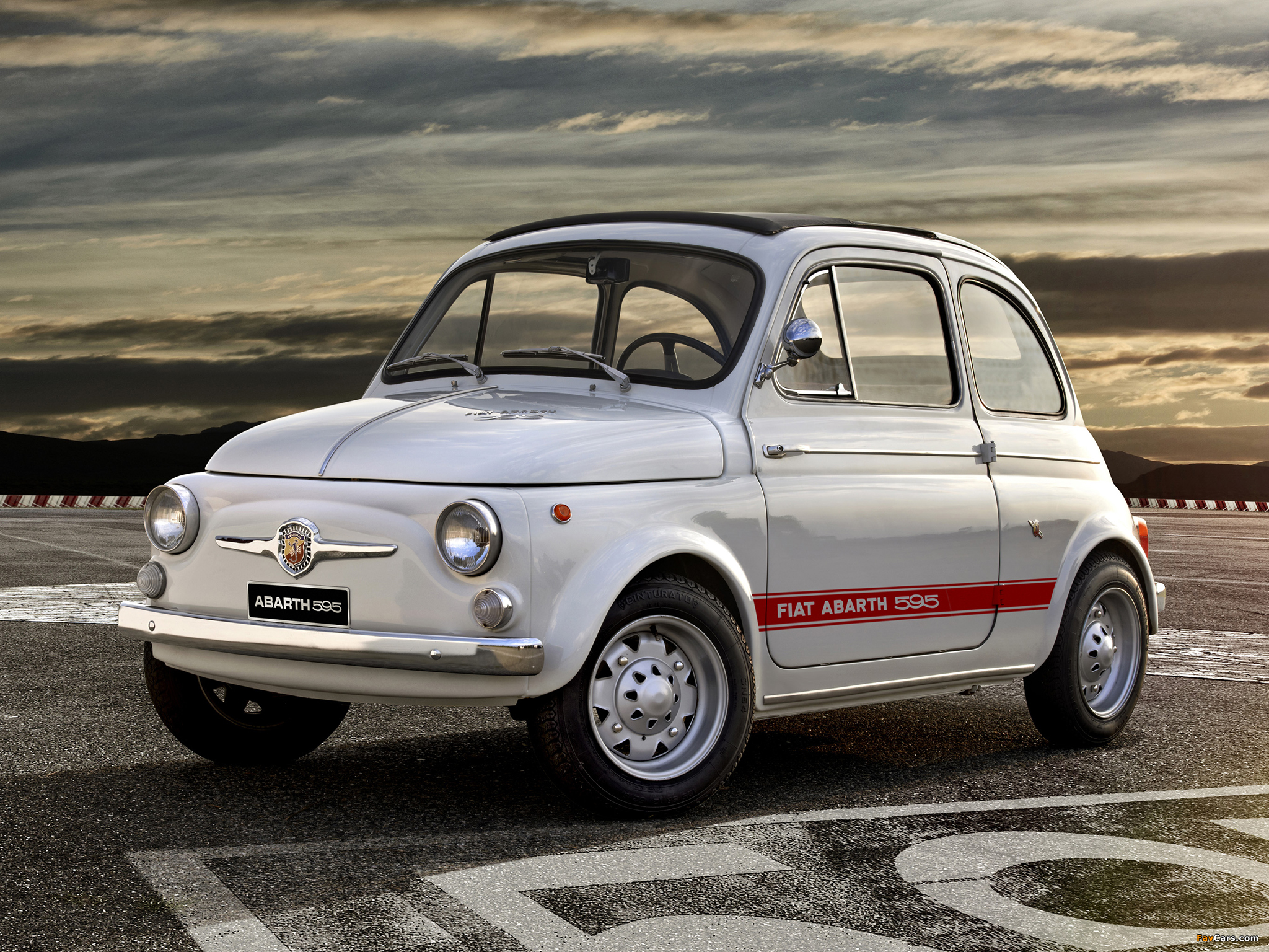 Fiat Abarth 595 (110) 1963–65 wallpapers (2048 x 1536)