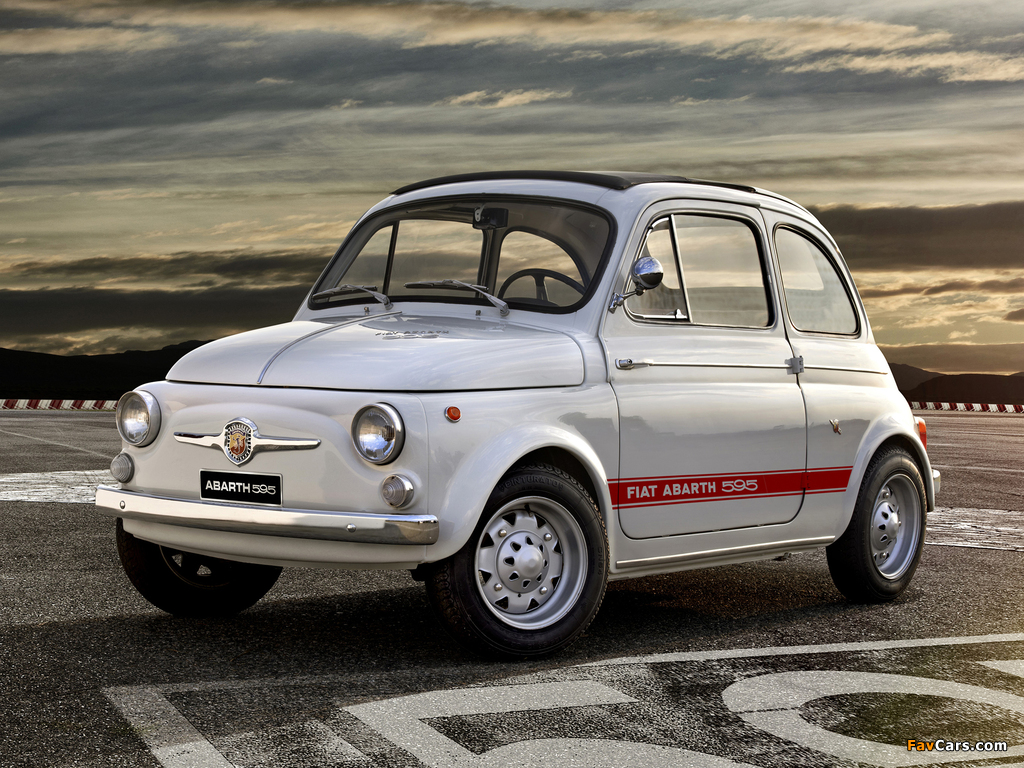 Fiat Abarth 595 (110) 1963–65 wallpapers (1024 x 768)