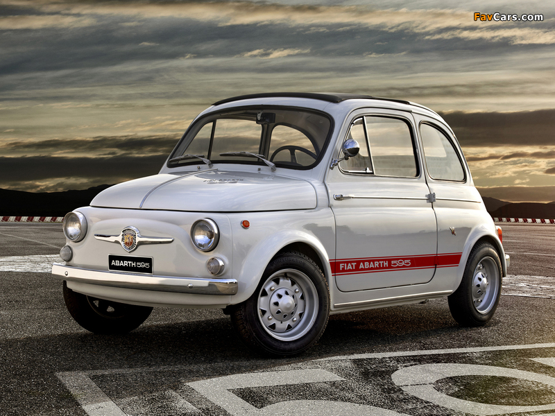 Fiat Abarth 595 (110) 1963–65 wallpapers (800 x 600)
