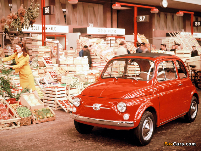 Fiat Nuova 500 F (110) 1965–72 photos (640 x 480)