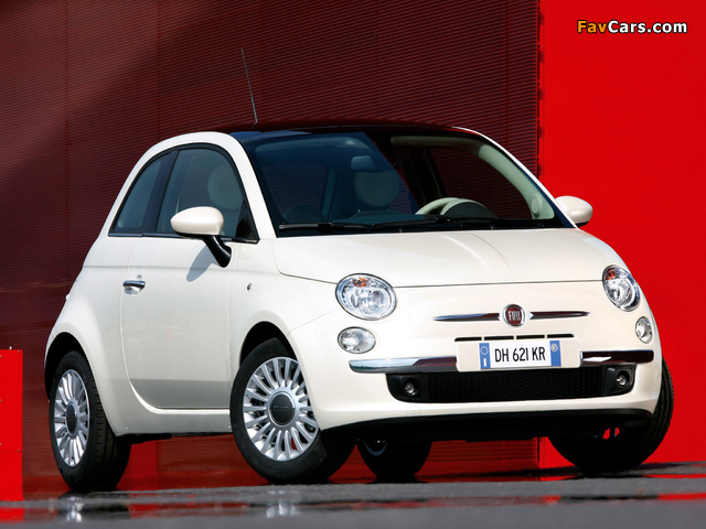 Fiat 500 2007 photos (640 x 480)