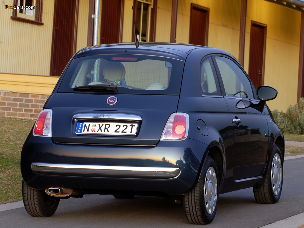 Fiat 500 AU-spec 2008 images (1024 x 768)