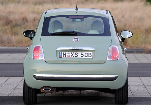 Fiat 500 AU-spec 2008 images