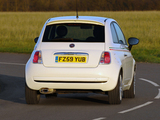 Fiat 500 UK-spec 2008 images