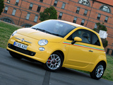 Fiat 500 Sport AU-spec 2008–12 pictures