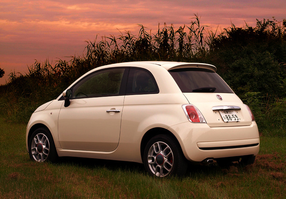 Fiat 500 Sport JP-spec 2008 pictures