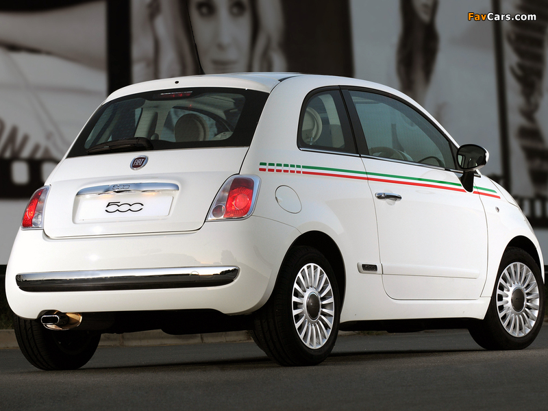 Fiat 500 ZA-spec 2008 pictures (800 x 600)