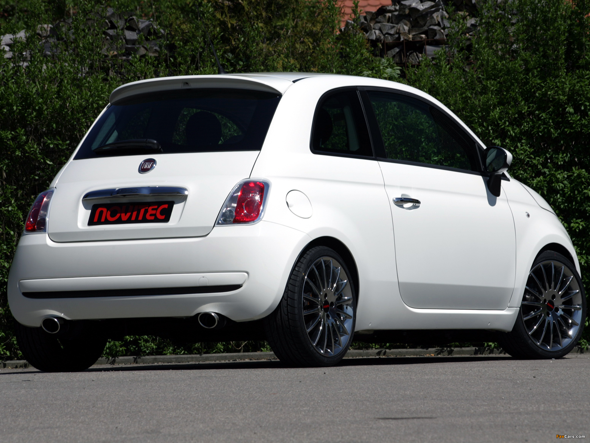 Novitec Fiat 500 2008 wallpapers (2048 x 1536)