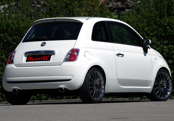 Novitec Fiat 500 2008 wallpapers