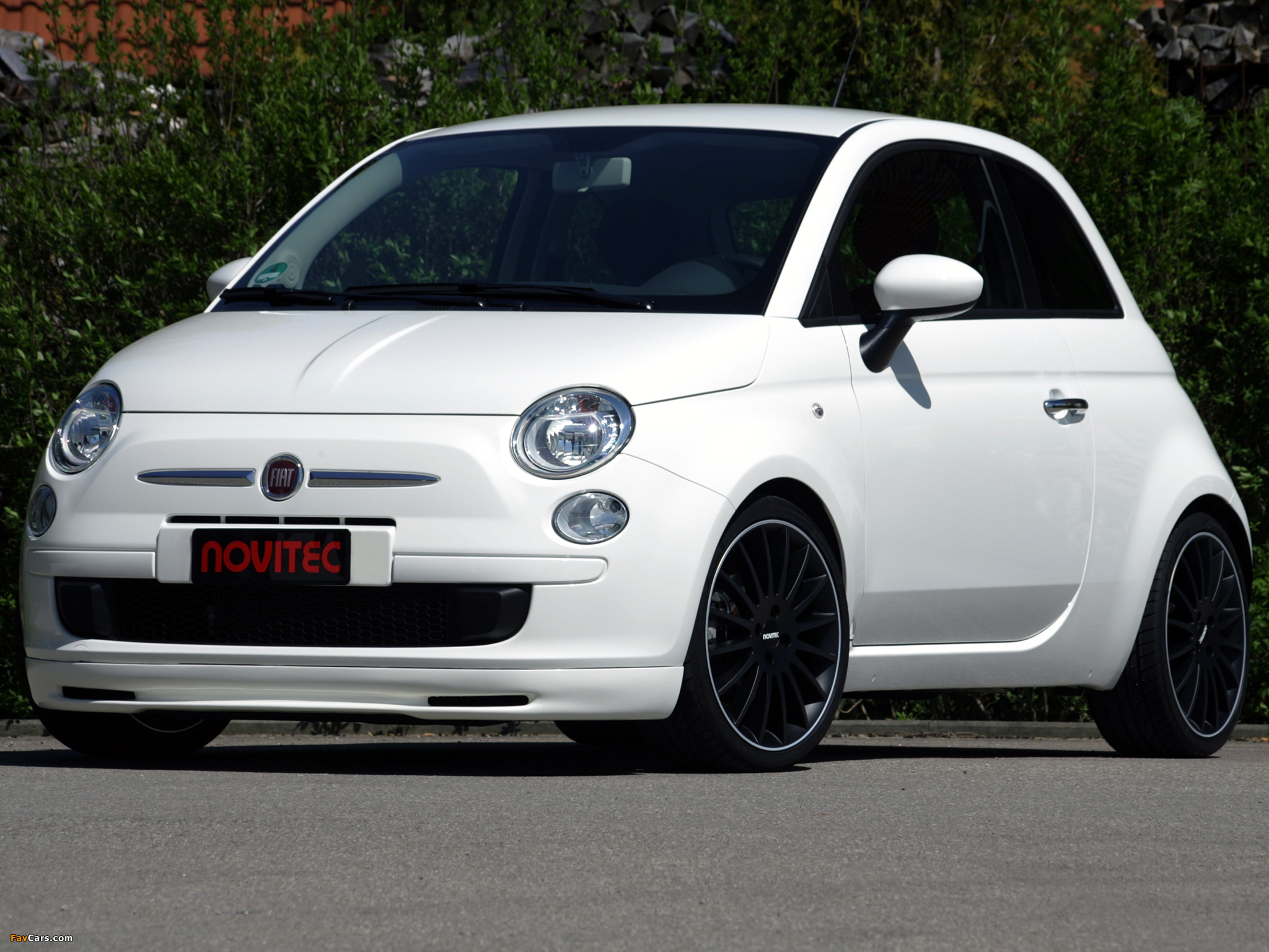 Novitec Fiat 500 2008 wallpapers (2048 x 1536)