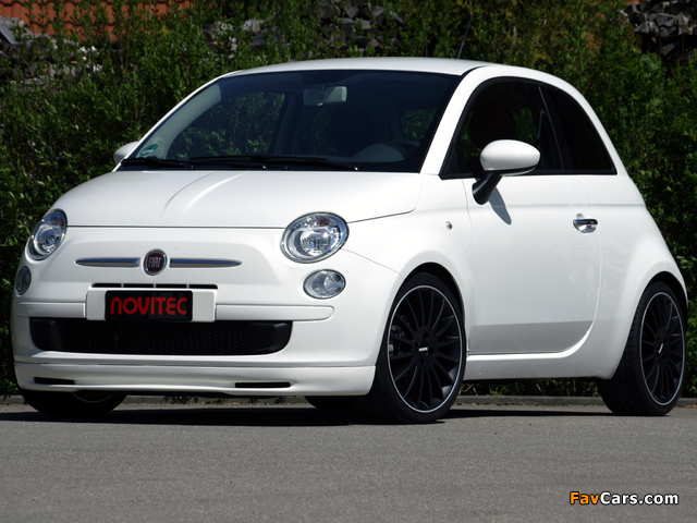 Novitec Fiat 500 2008 wallpapers (640 x 480)