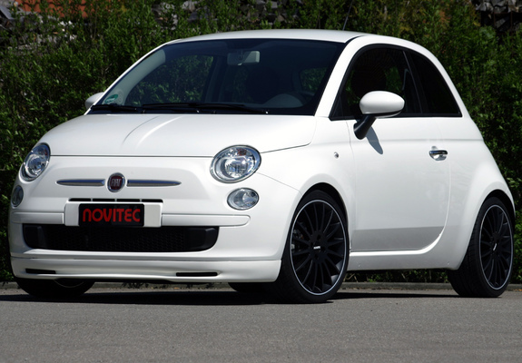 Novitec Fiat 500 2008 wallpapers