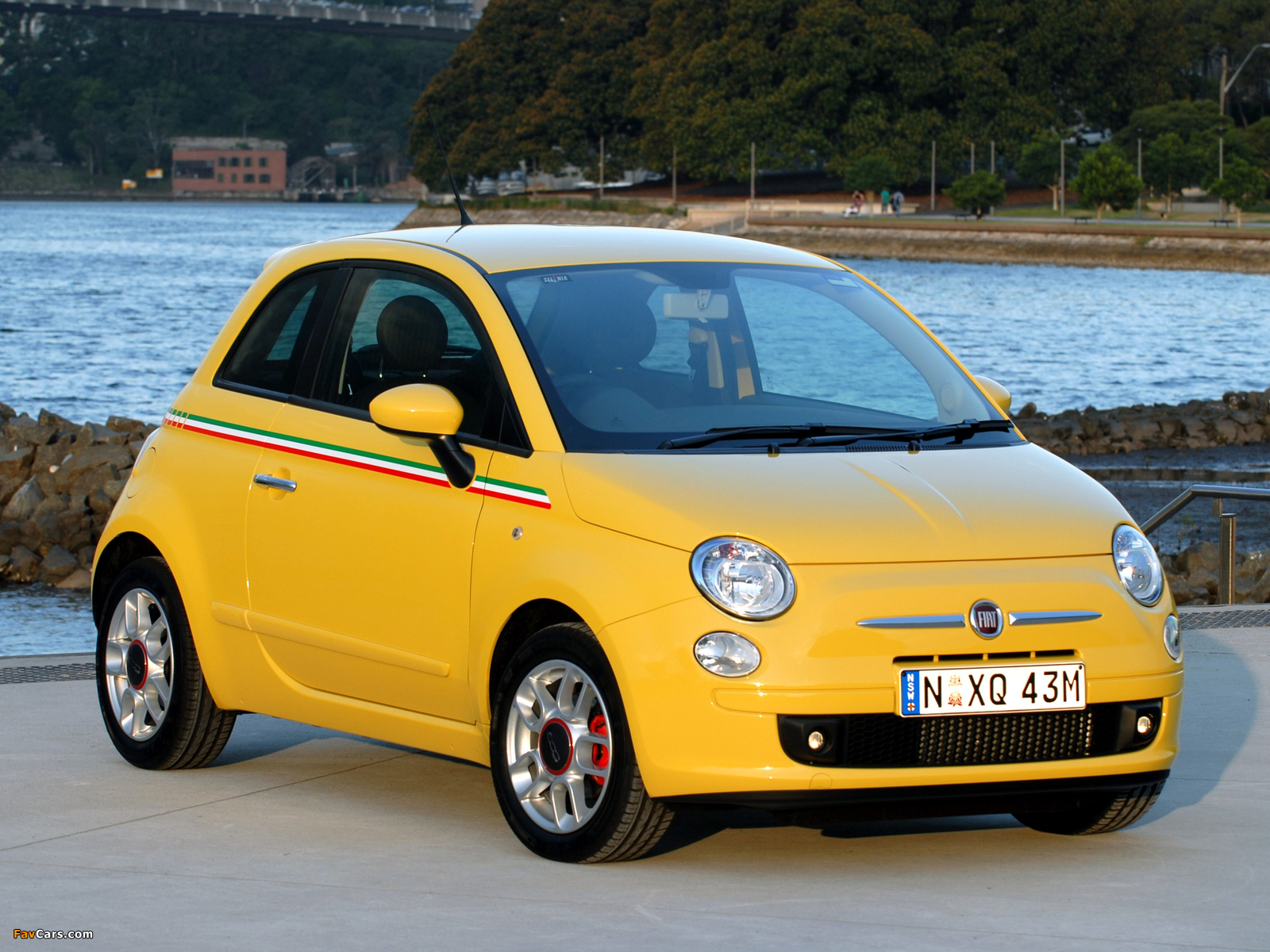 Fiat 500 Sport AU-spec 2008–12 wallpapers (1600 x 1200)