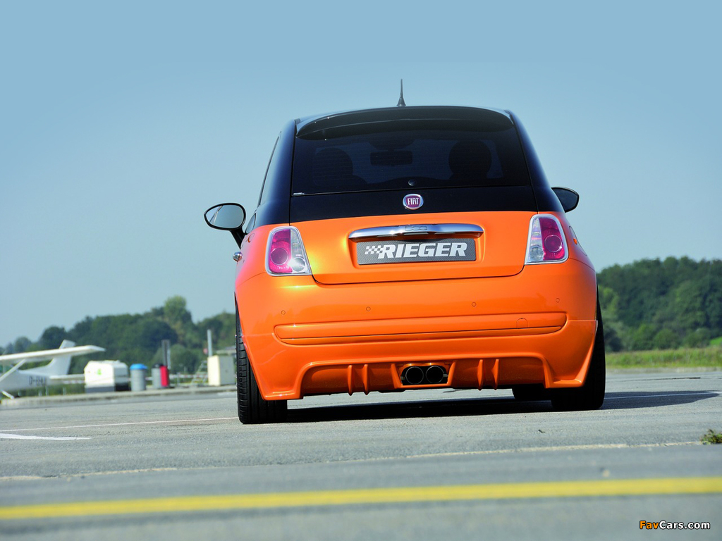 Rieger Fiat 500 2008 wallpapers (1024 x 768)
