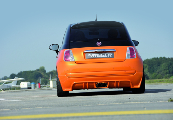 Rieger Fiat 500 2008 wallpapers