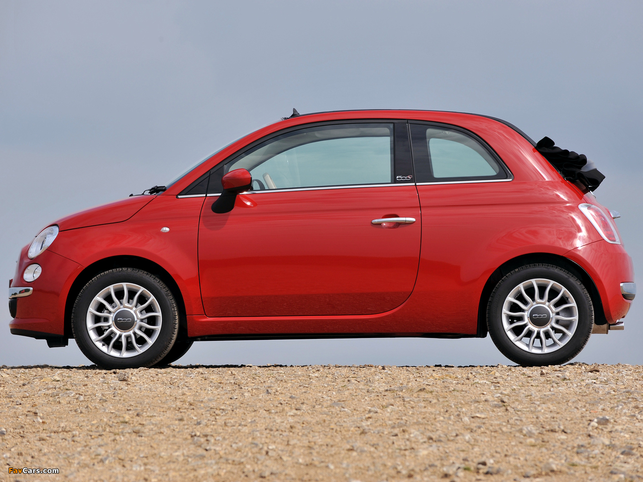 Fiat 500C UK-spec 2009 images (1280 x 960)