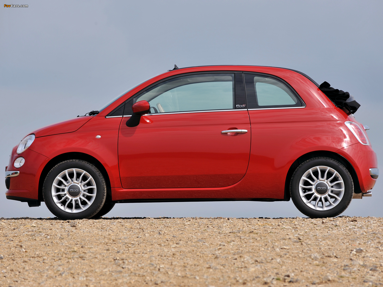 Fiat 500C UK-spec 2009 images (1600 x 1200)