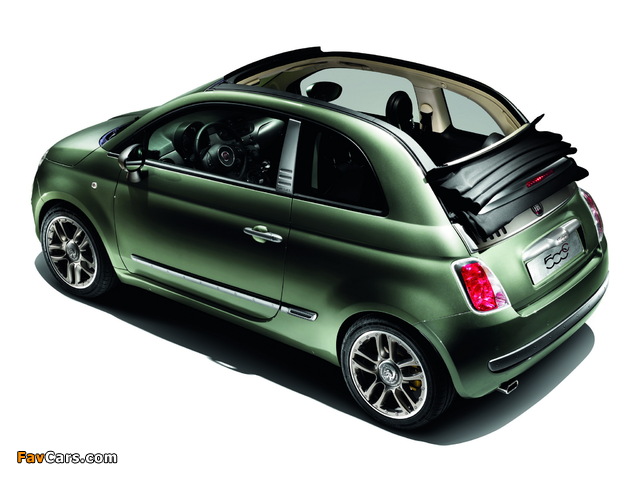 Fiat 500C by Diesel 2009–11 images (640 x 480)