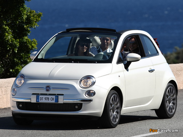 Fiat 500C 2009 images (640 x 480)