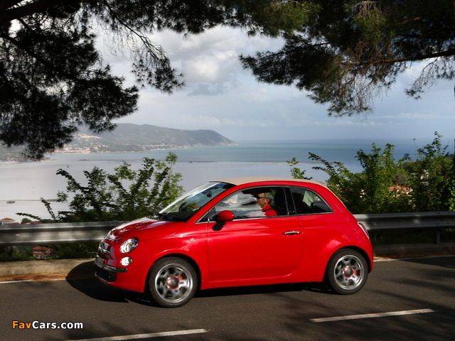 Fiat 500C 2009 photos (640 x 480)
