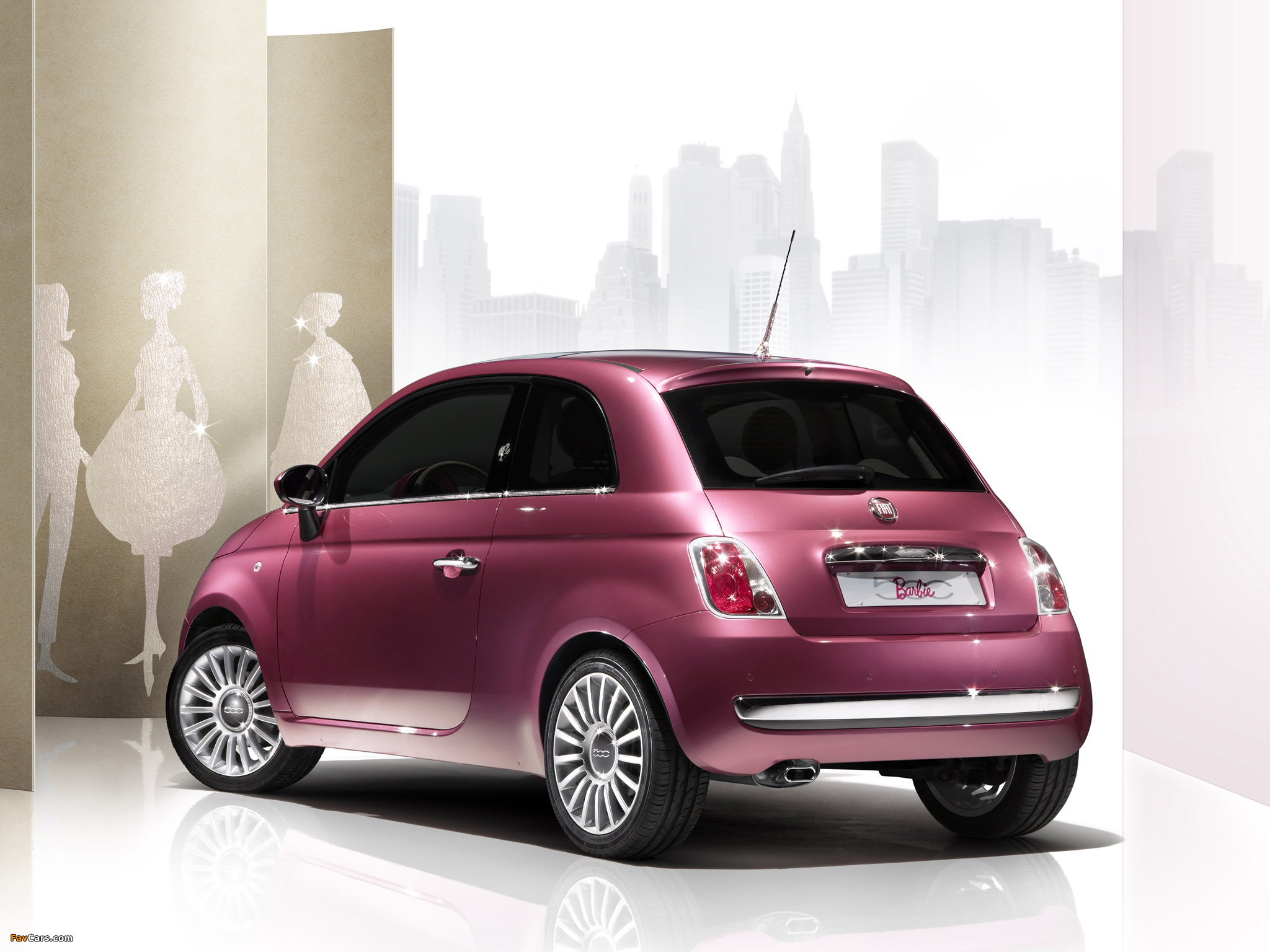 Fiat 500 Barbie Concept 2009 photos (2048 x 1536)