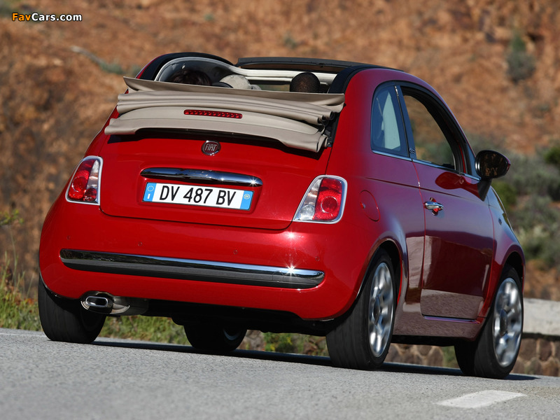 Fiat 500C 2009 photos (800 x 600)