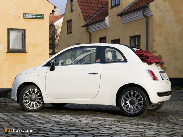 Fiat 500C Danmark Opening Edition 2009 pictures (640 x 480)