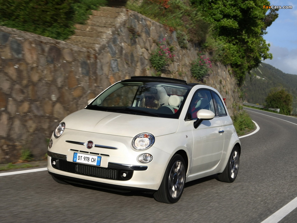 Fiat 500C 2009 pictures (1024 x 768)