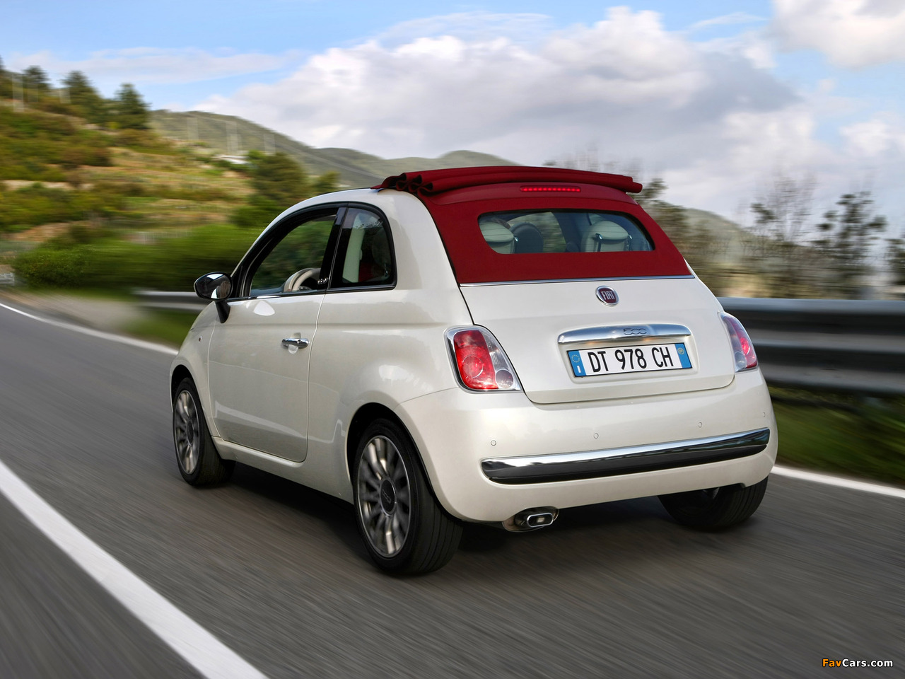 Fiat 500C 2009 pictures (1280 x 960)