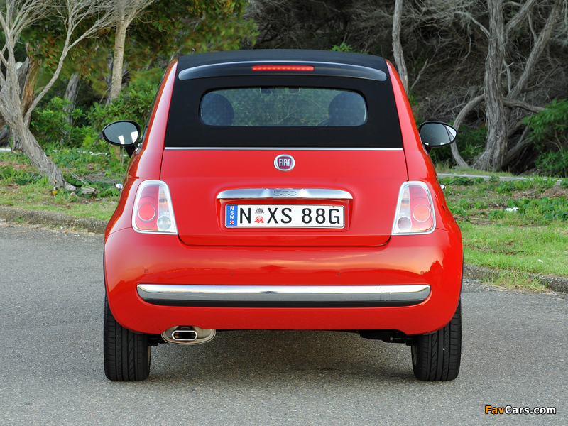 Fiat 500C AU-spec 2010 images (800 x 600)